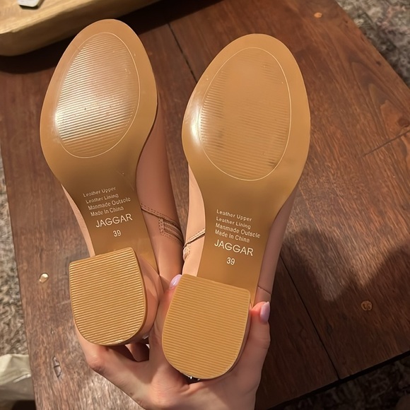 Nude Jaggar Bull Ring Ankle Booties - Picture 5 of 6